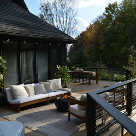 Modern and Cozy Deck