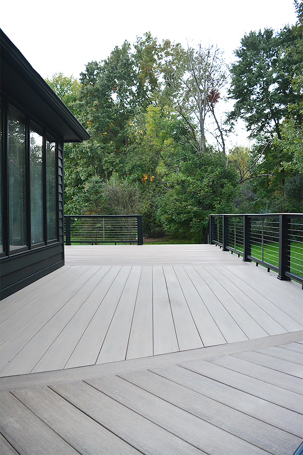 timbertech weathered teak decking