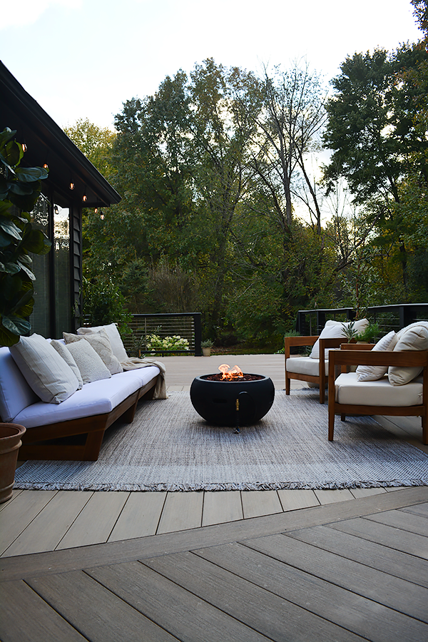 Modern and Cozy Deck