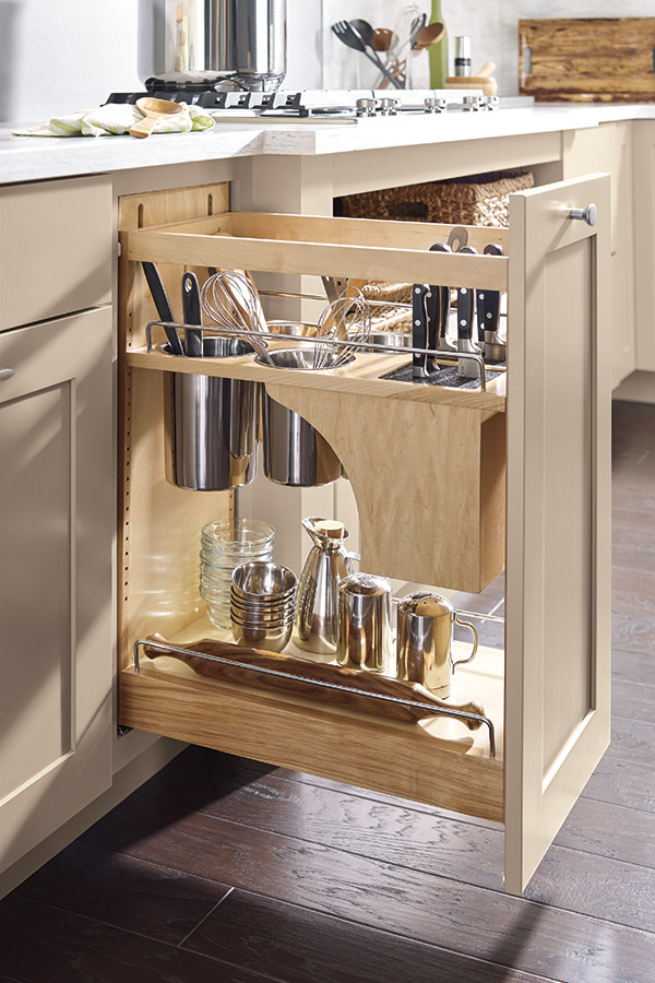 Hidden Small Appliance Storage in the Kitchen - BREPURPOSED