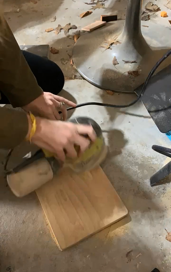 refinishing an old cutting board