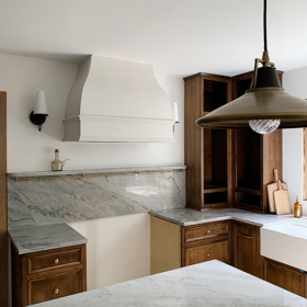 Roman Clay Kitchen Reno