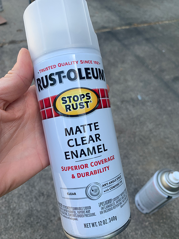 Clear Coat Spray Paint