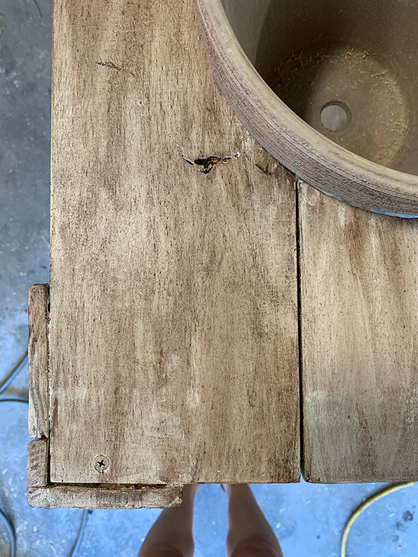 DIY Faux Oak Look Wood