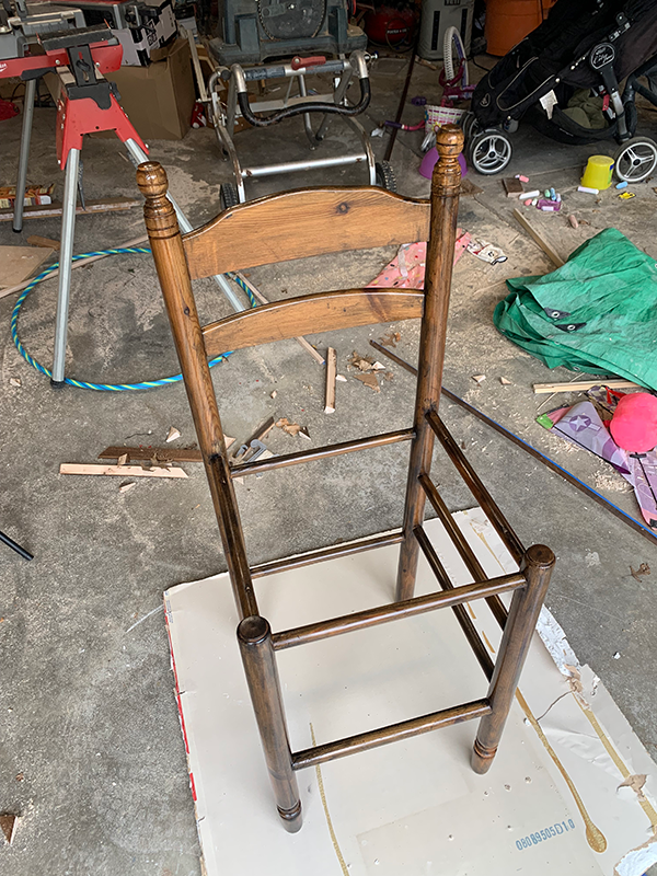 Refinishing Wooden Kitchen Stools