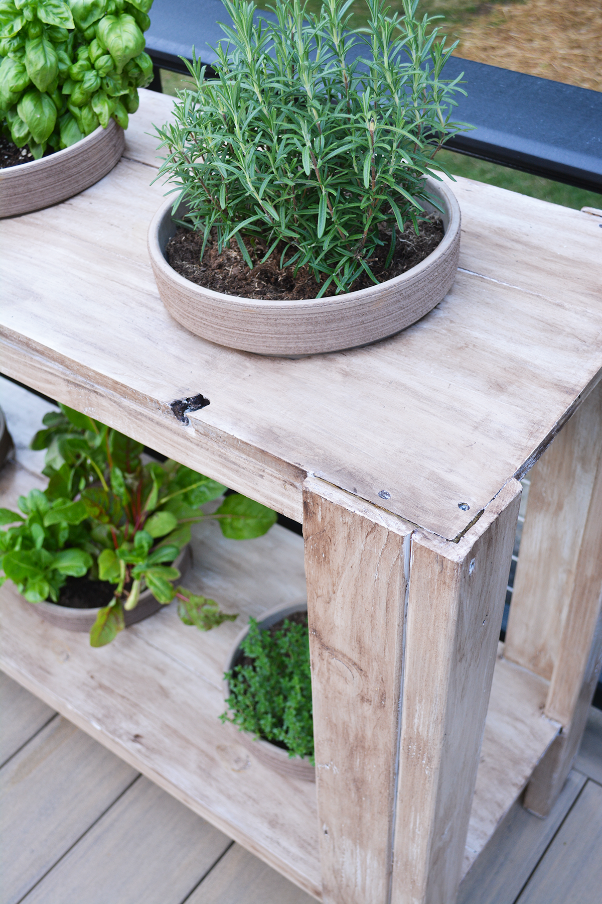 Building an Herb Table