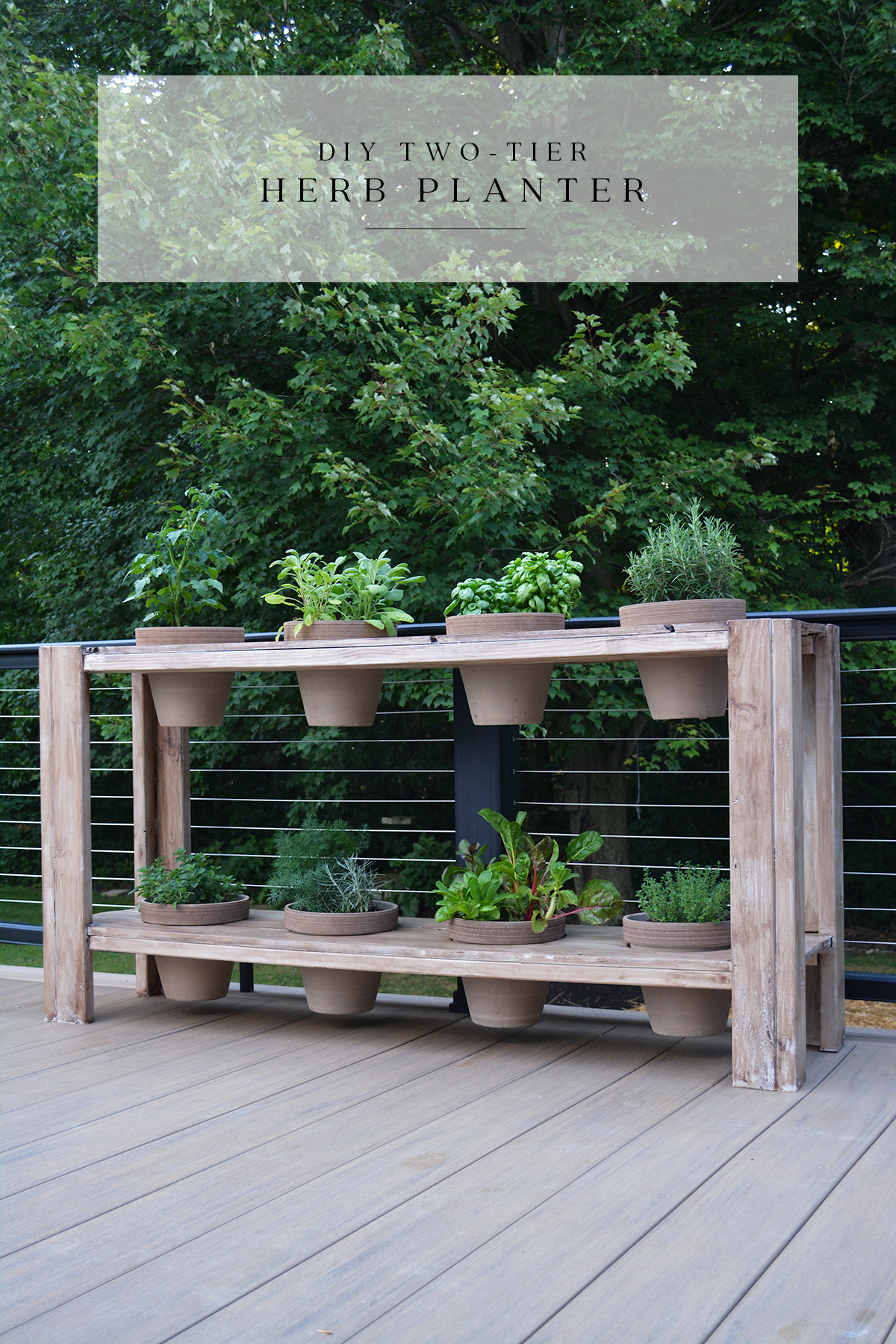 DIY Herb Planter Tutorial