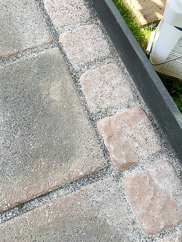 Pavers and Polymeric Sand