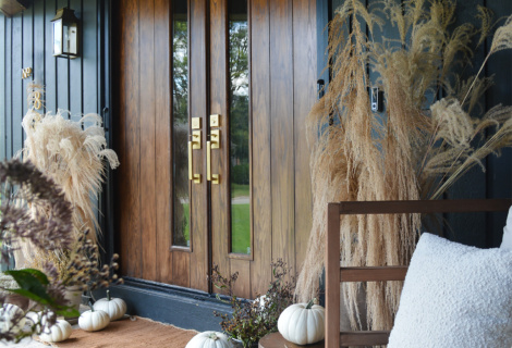 Cozy Fall Front Porch