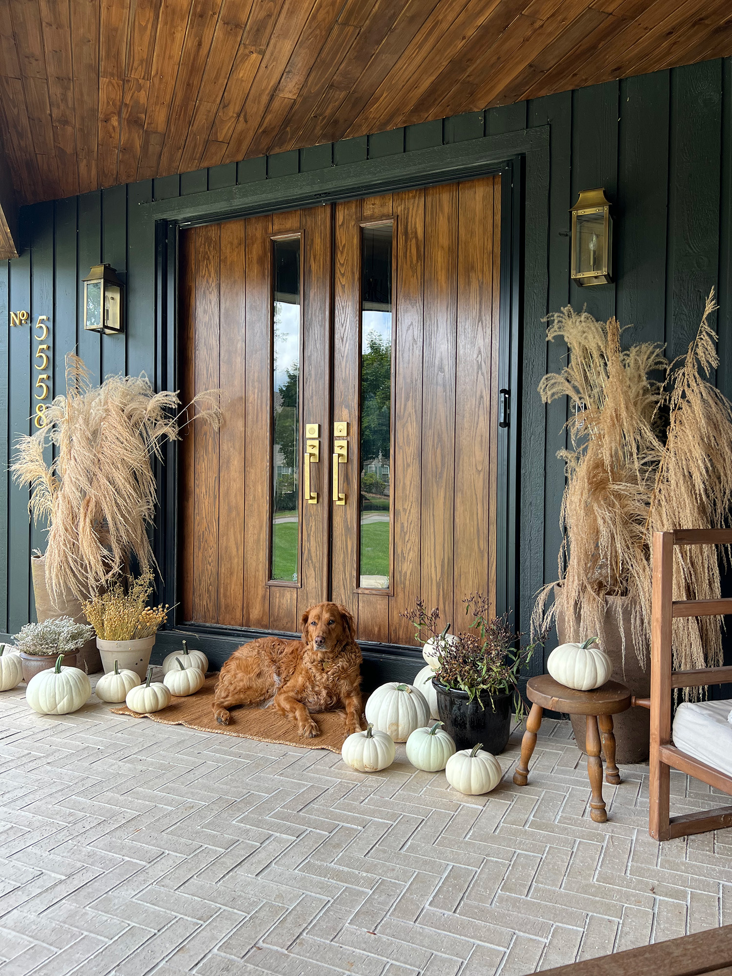 Cozy Fall Front Porch Decor