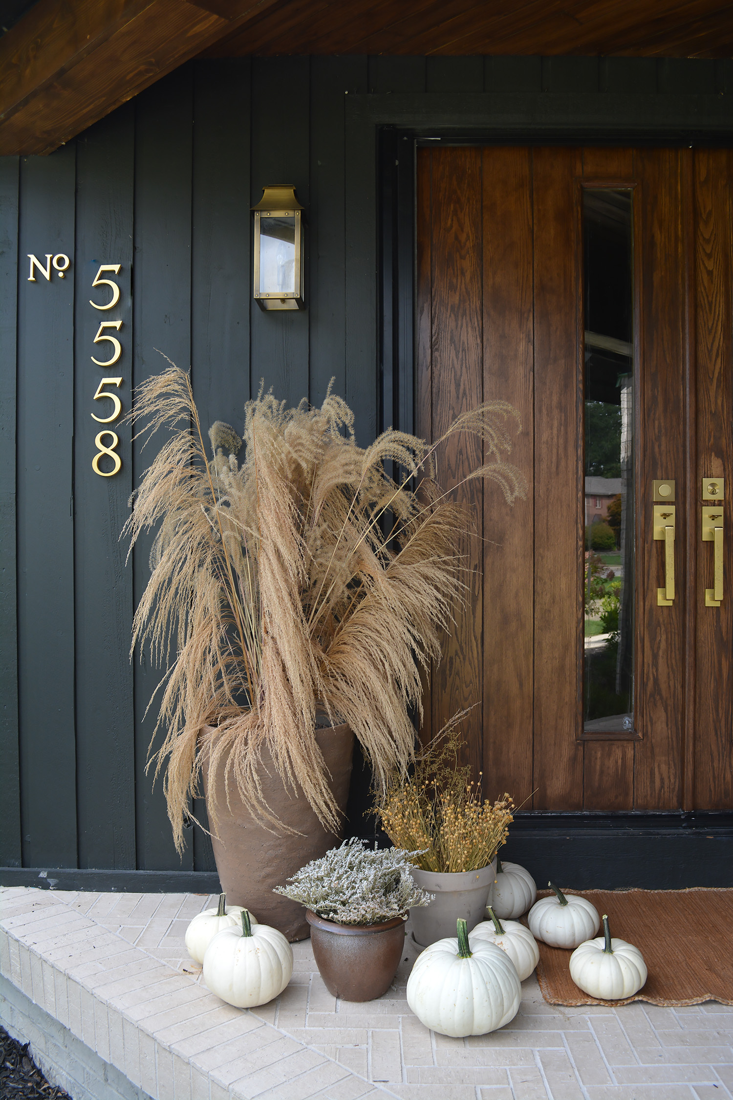 Fall Grass Decor