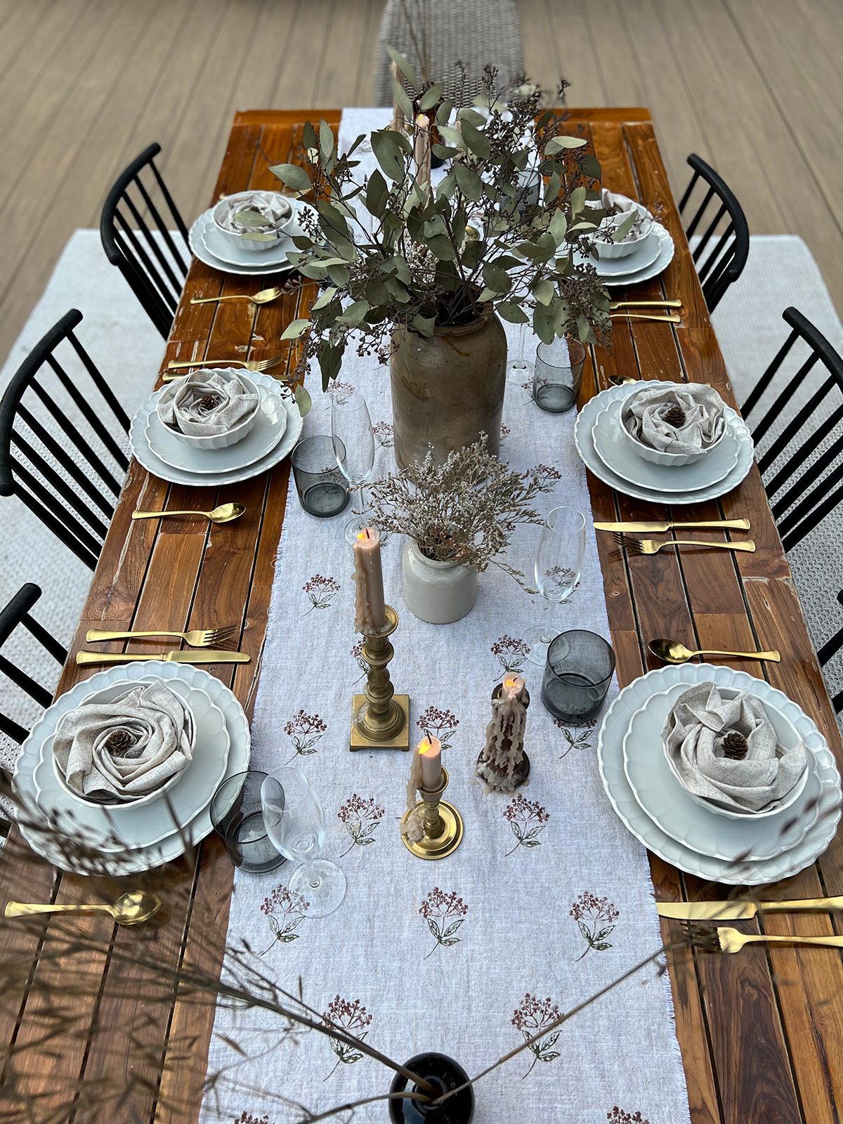 Fall Table Setting