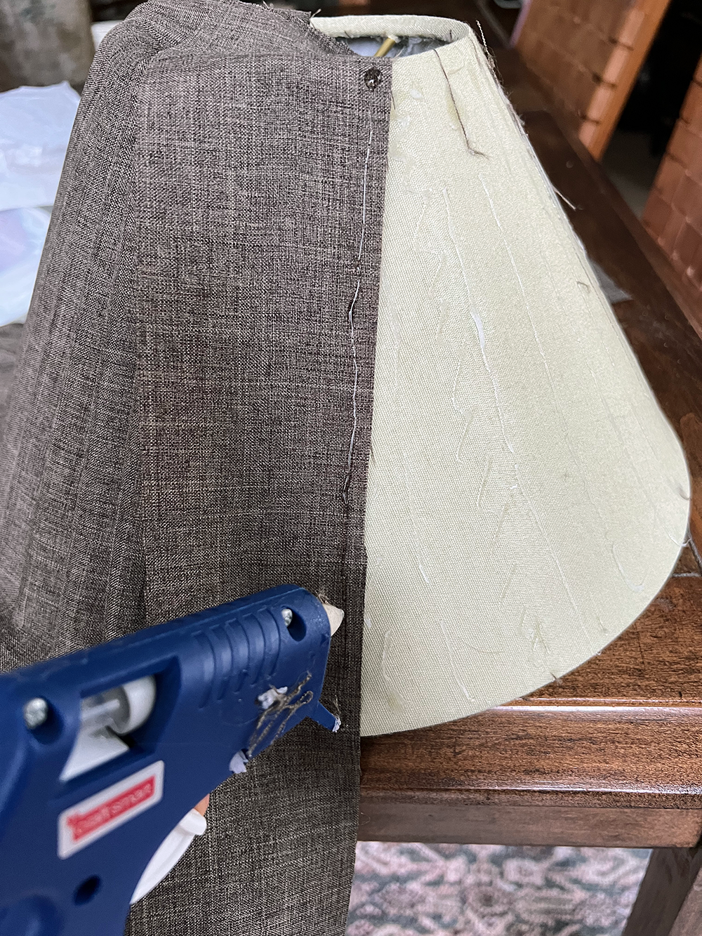 DIY Pleated Lampshade