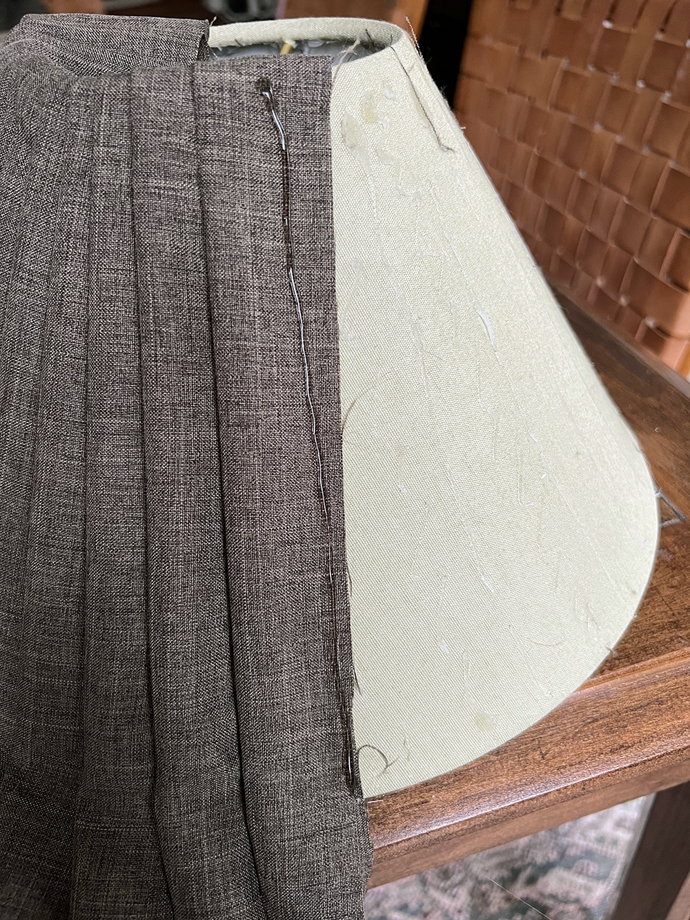 Folding Lamp Shade Tutorial