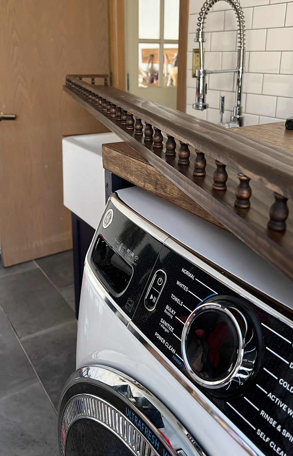 Wood Gallery Rail Shelf