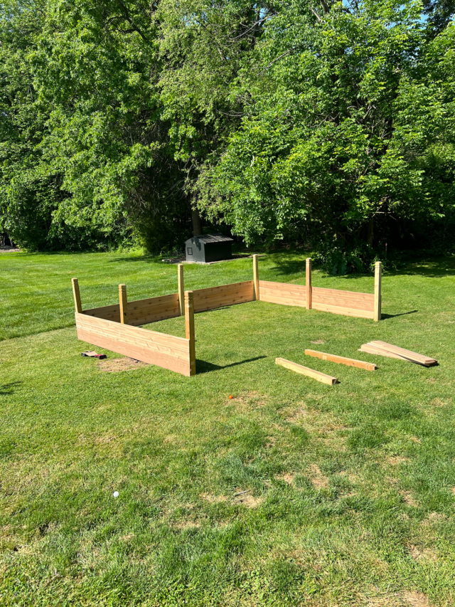 How to Build an Enclosed Raised Garden Bed BREPURPOSED