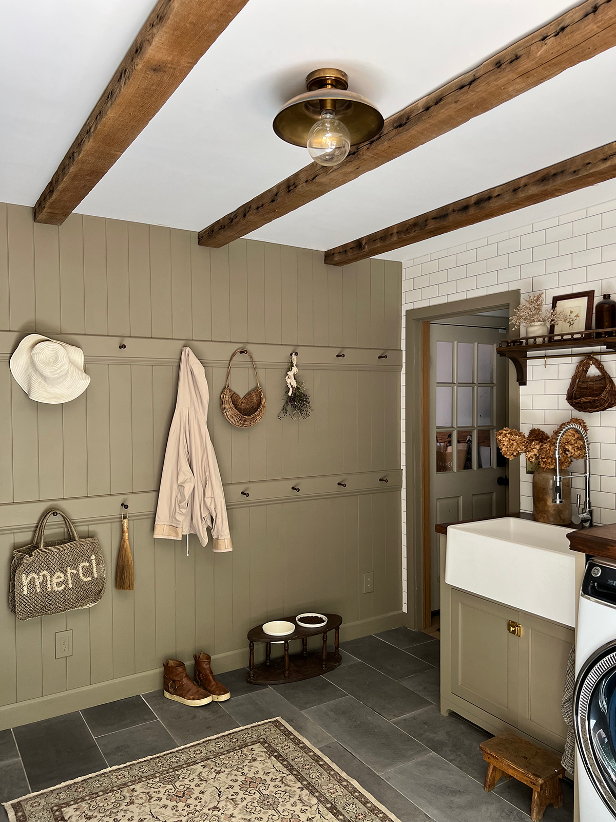 Mud Room and Laundry Room Combo