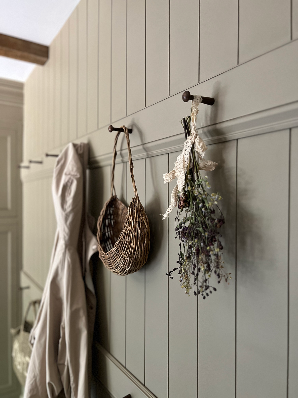 Mud Room Peg Wall