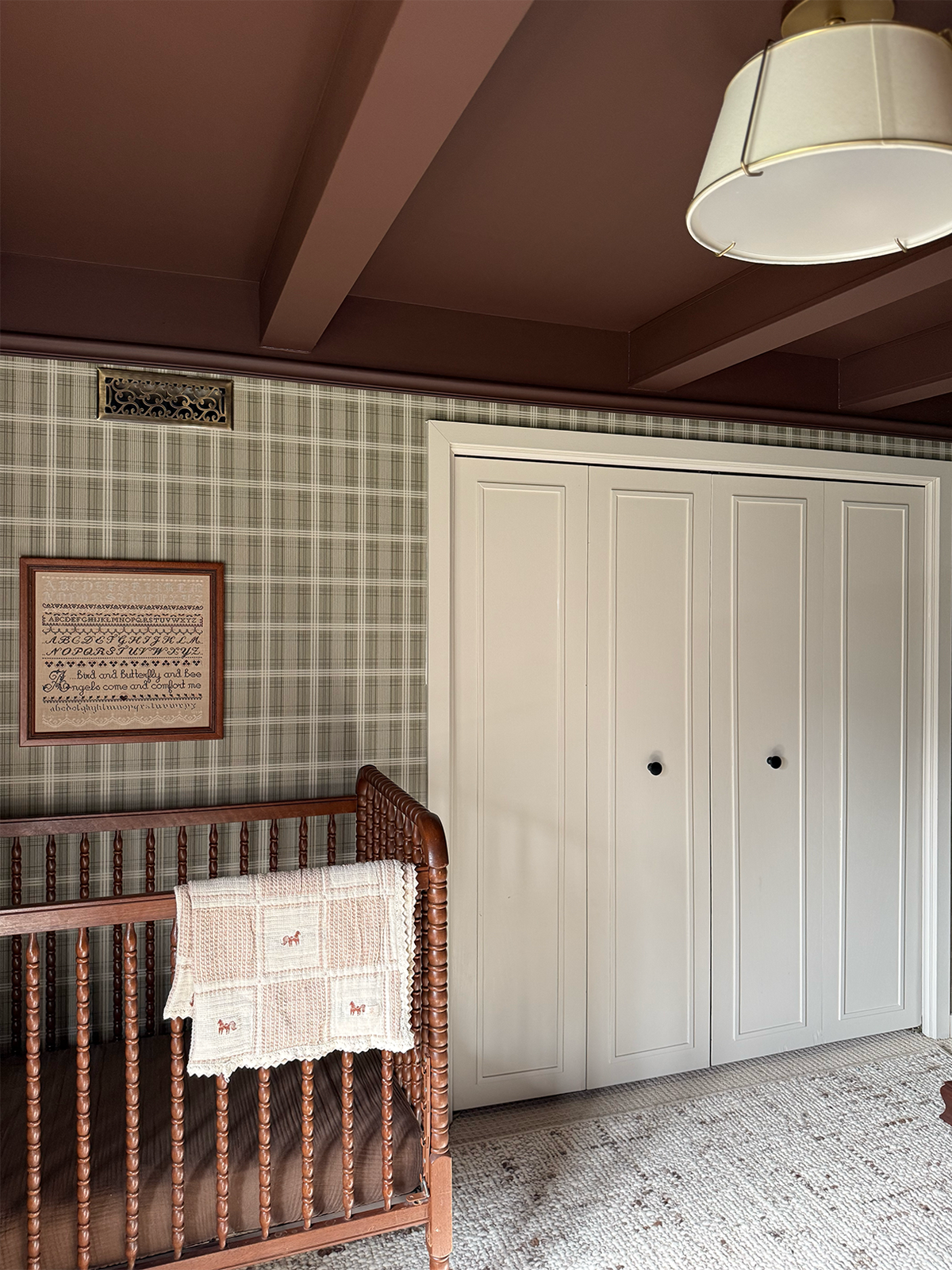 baby boy nursery closet