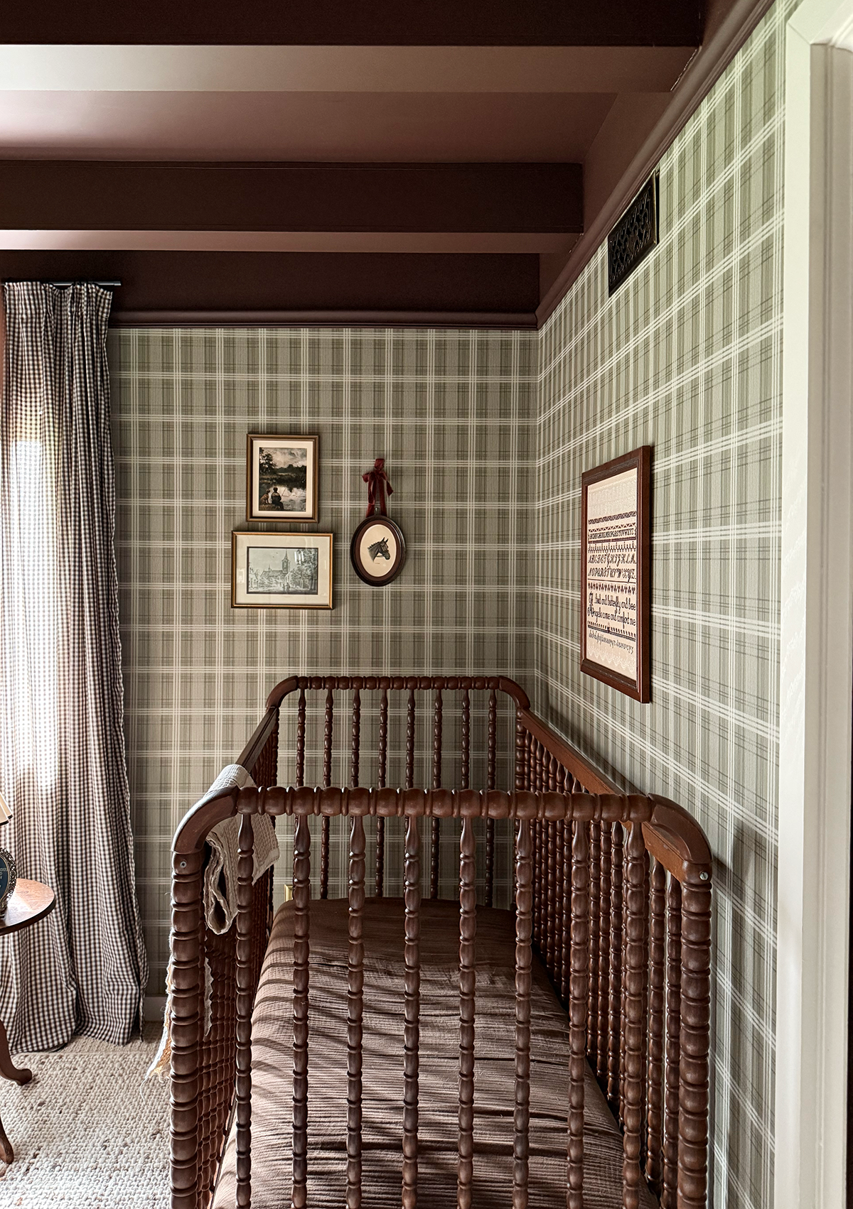vintage-inspired nursery
