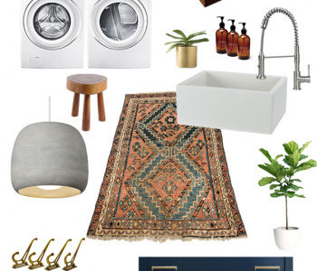Modern Laundry Room Makeover