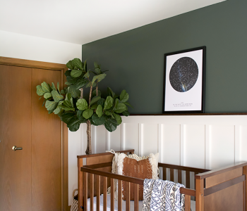 Modern and Vintage Boy's Nursery Reveal