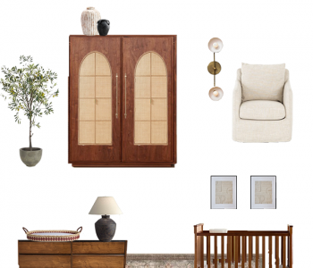 Neutral Nursery Mood Board